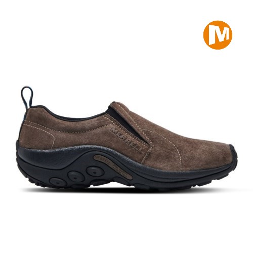 Pánské Slip On Boty Merrell Jungle Moc Tmavě Hnědé (CZ. FTZRK)